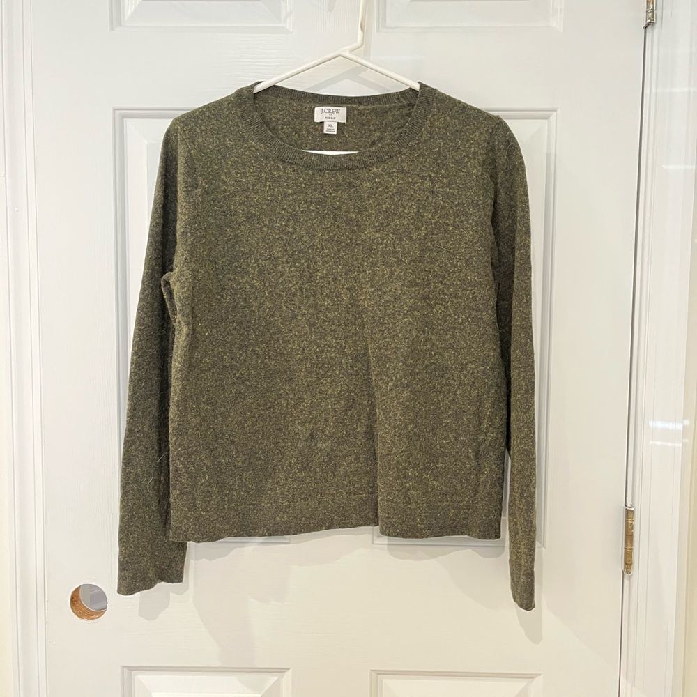 Cozy Olive Green Sweater
